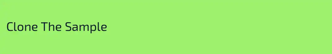 Clone The Sample